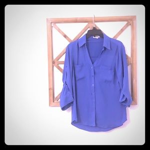Periwinkle blue portofino shirt
